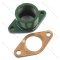 Exhaust Flange to Suit Lister CS, J & L Engines C/W Gasket