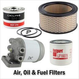 Air, Oil & Fuel Filters