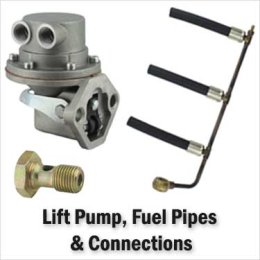 Lift Pump, Pipes & Connections