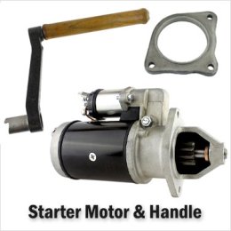 Starter Motor & Crank Handles