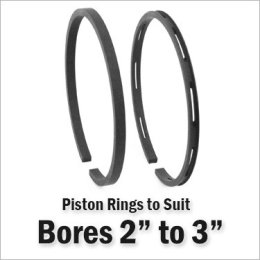 Piston Rings - 2" to 3"