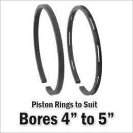 Piston Rings - 4" to 5"