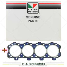Genuine Lister LPWT4 Top End Decoke Gasket Set 657-35080