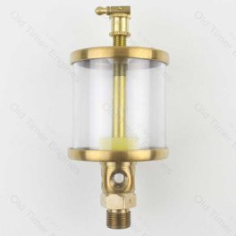 Brass Drip Feed Oiler/Lubricator 3/8 BSP x 170 ML