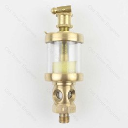 Brass Drip Feed Oiler/Lubricator 1/8 BSP x 20 ML