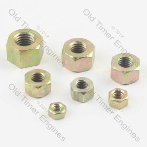 Whitworth Nuts - Sizes 3/16" to 1" BSW