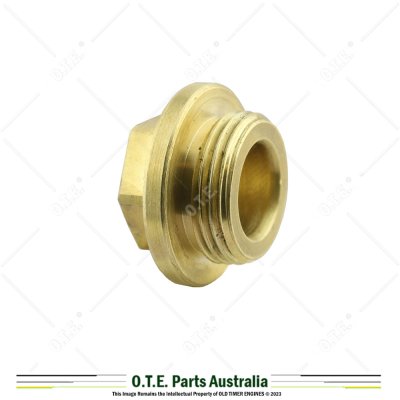 Lister CS Brass Drain Plug for Crankcase 003-00140