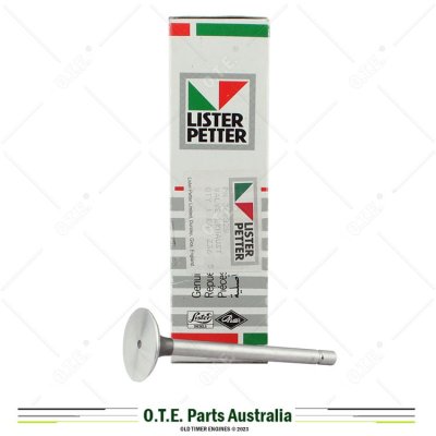 Genuine Lister Petter TX & P600 Exhaust Valve P/N 360828