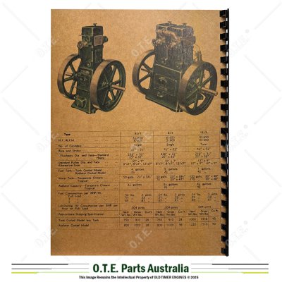 Lister CS 3.5/1, 6/1, 8/1, 12/2 Instruction Manual & Parts List