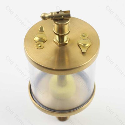 Brass Drip Feed Oiler/Lubricator 3/8 BSP x 170 ML