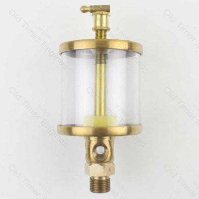Brass Drip Feed Oiler/Lubricator 3/8 BSP x 170 ML