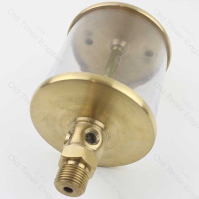 Brass Drip Sight Feed Oiler/Lubricator 1/2 BSP x 500 ML