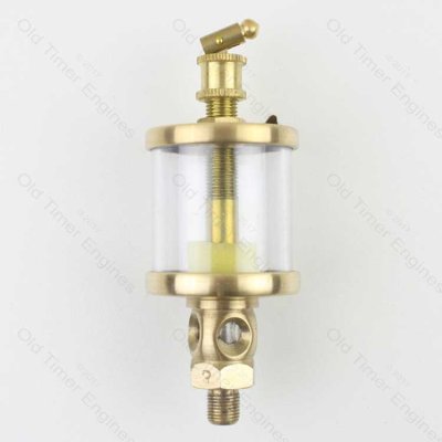Brass Drip Feed Oiler/Lubricator 1/8 BSP x 50 ML