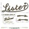 Lister CS Set of 5 Water Slide Transfers/Decals