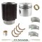 Lister Petter TR1 1-Cylinder Engine Overhaul Rebuild Kit (Major)